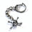 Thumbnail: Skull & Crossbones pewter keyring