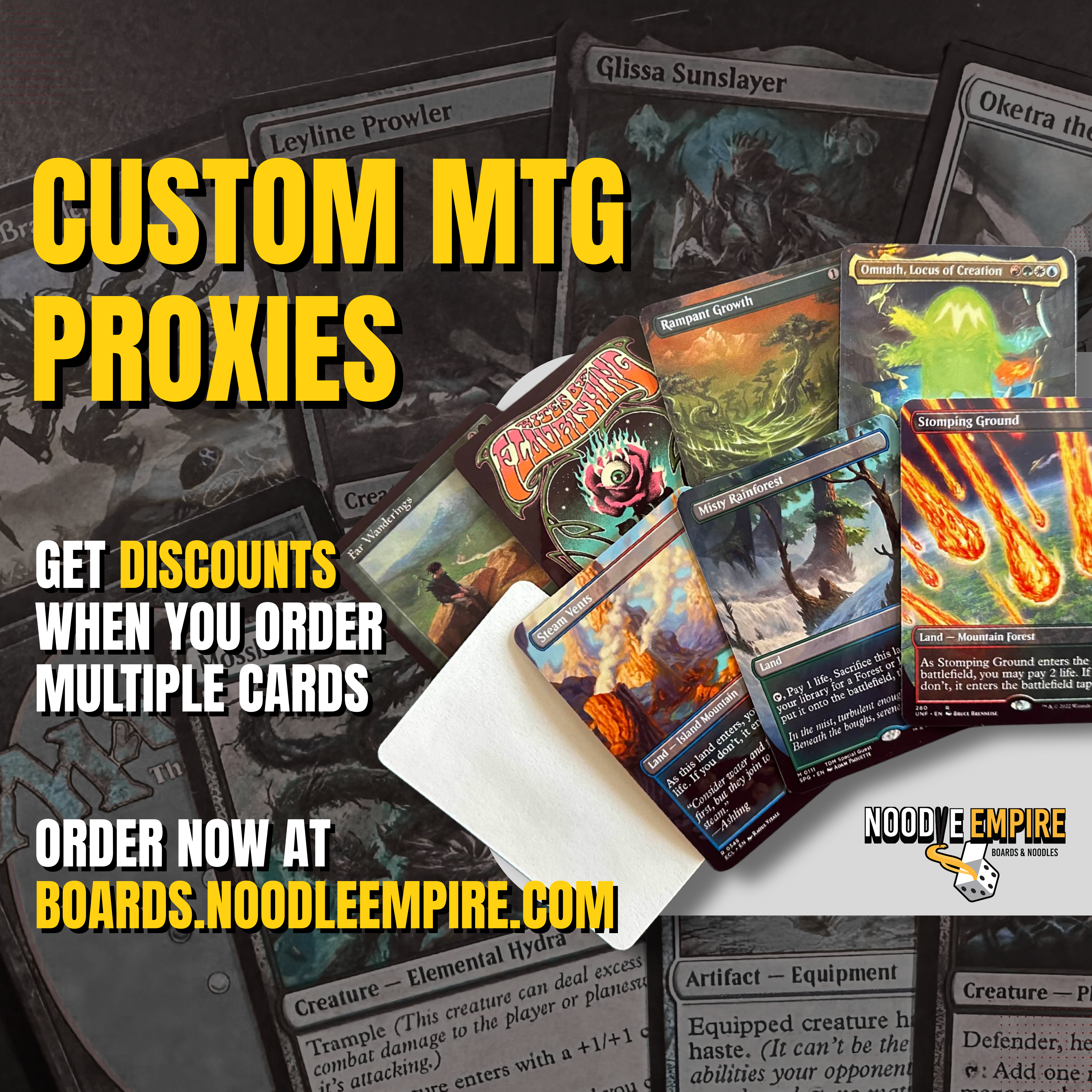 Custom MTG Proxy Printing Service: Playtest in Style!