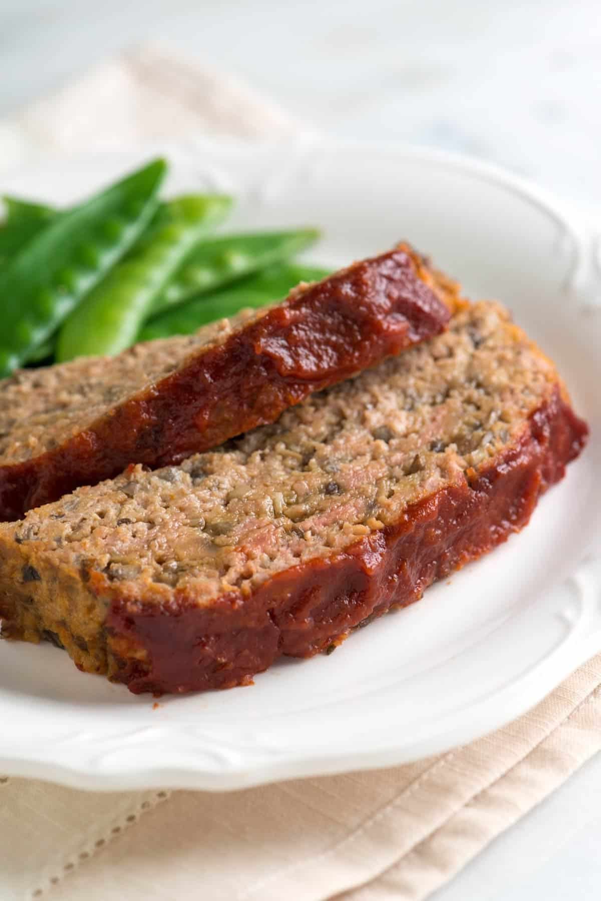 Turkey mushroom meatloaf