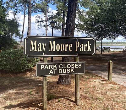 Entrance to a park