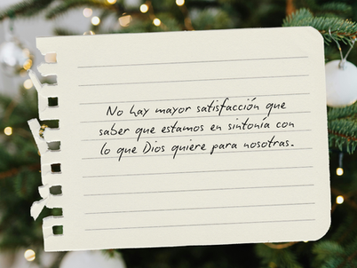 Que nuestro propósito sea agradarle - 1 de Enero 2026