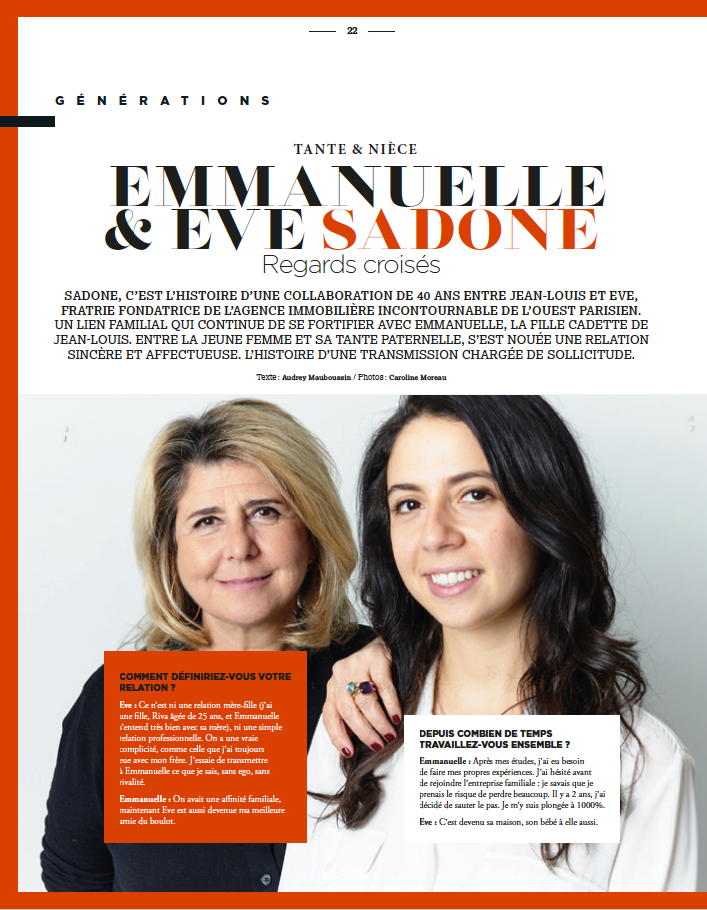 EMMANUELLE & EVE SADONE