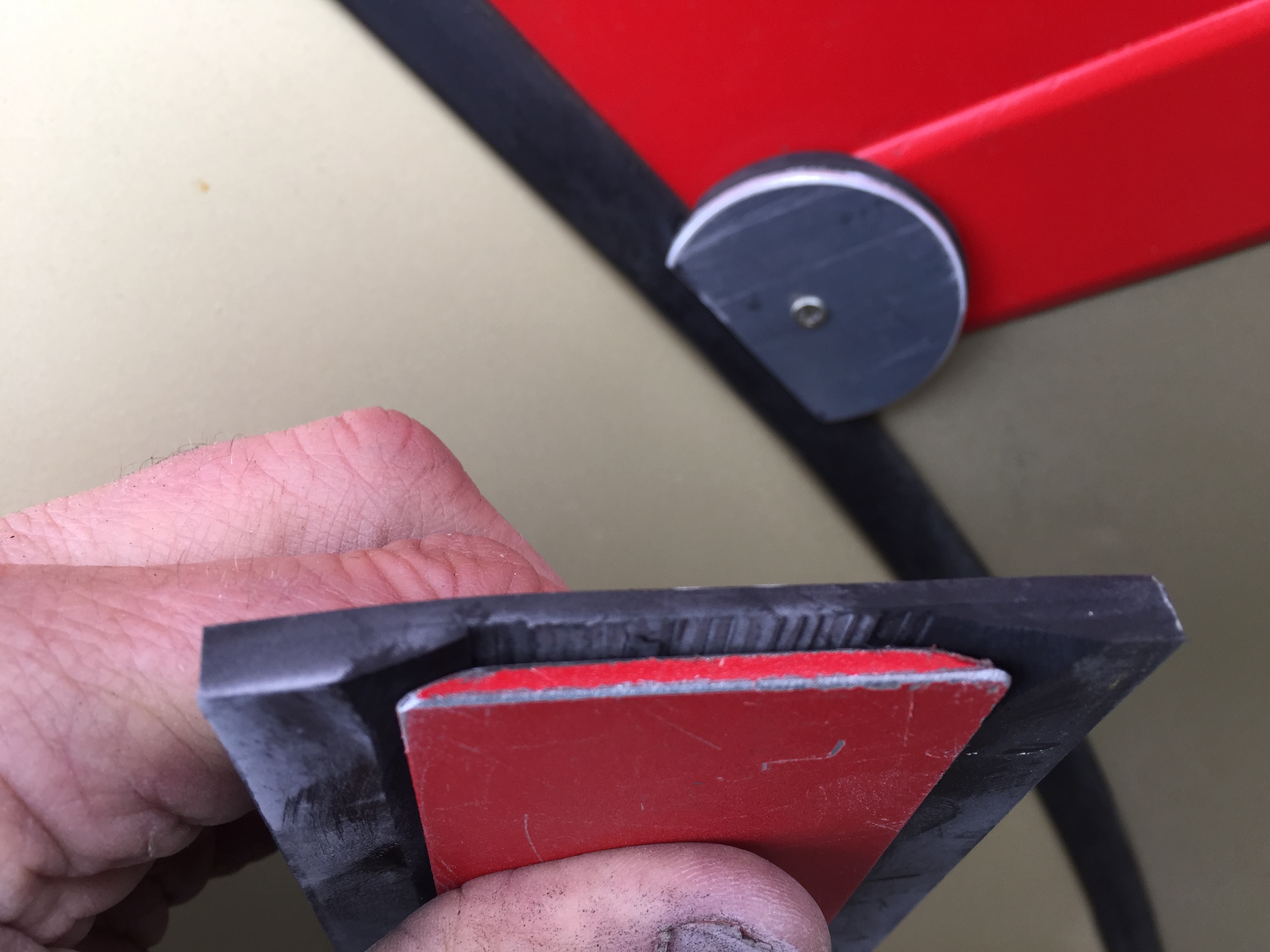 Airfloat Front Rubber Detail