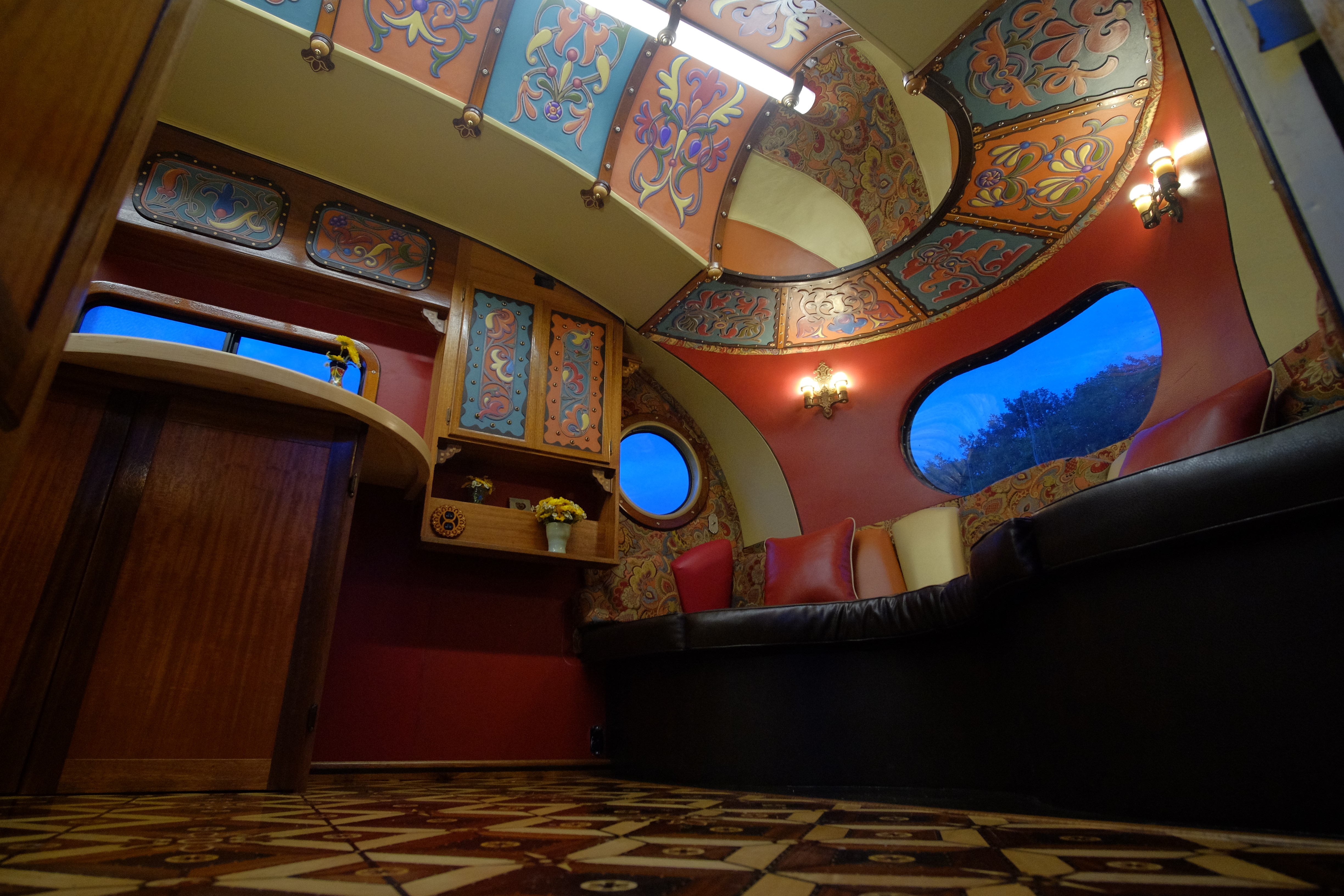 Ant's eye view of the dining area