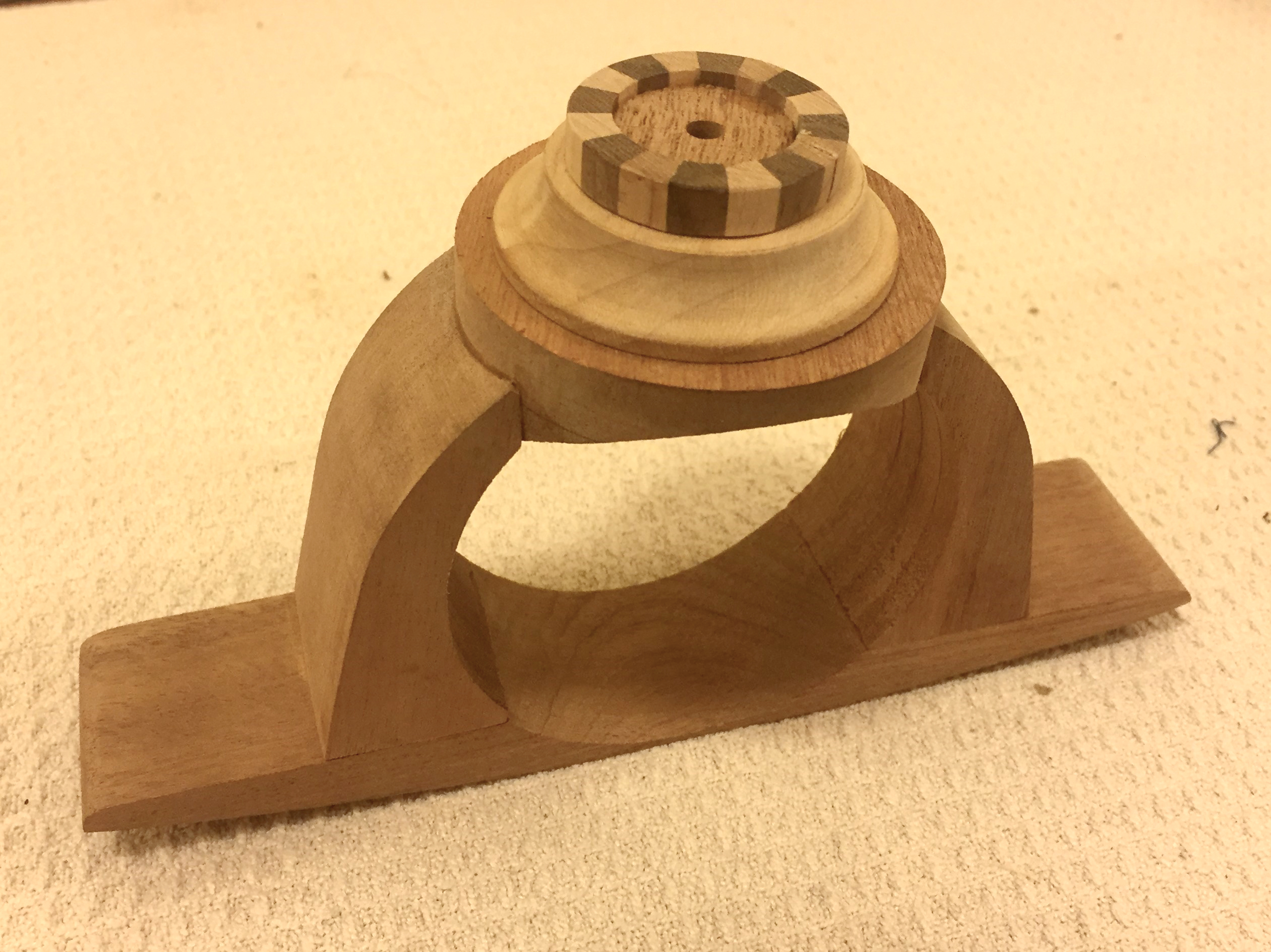 Mollycroft light fixture in process