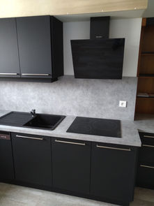 Cuisine noir extra mat