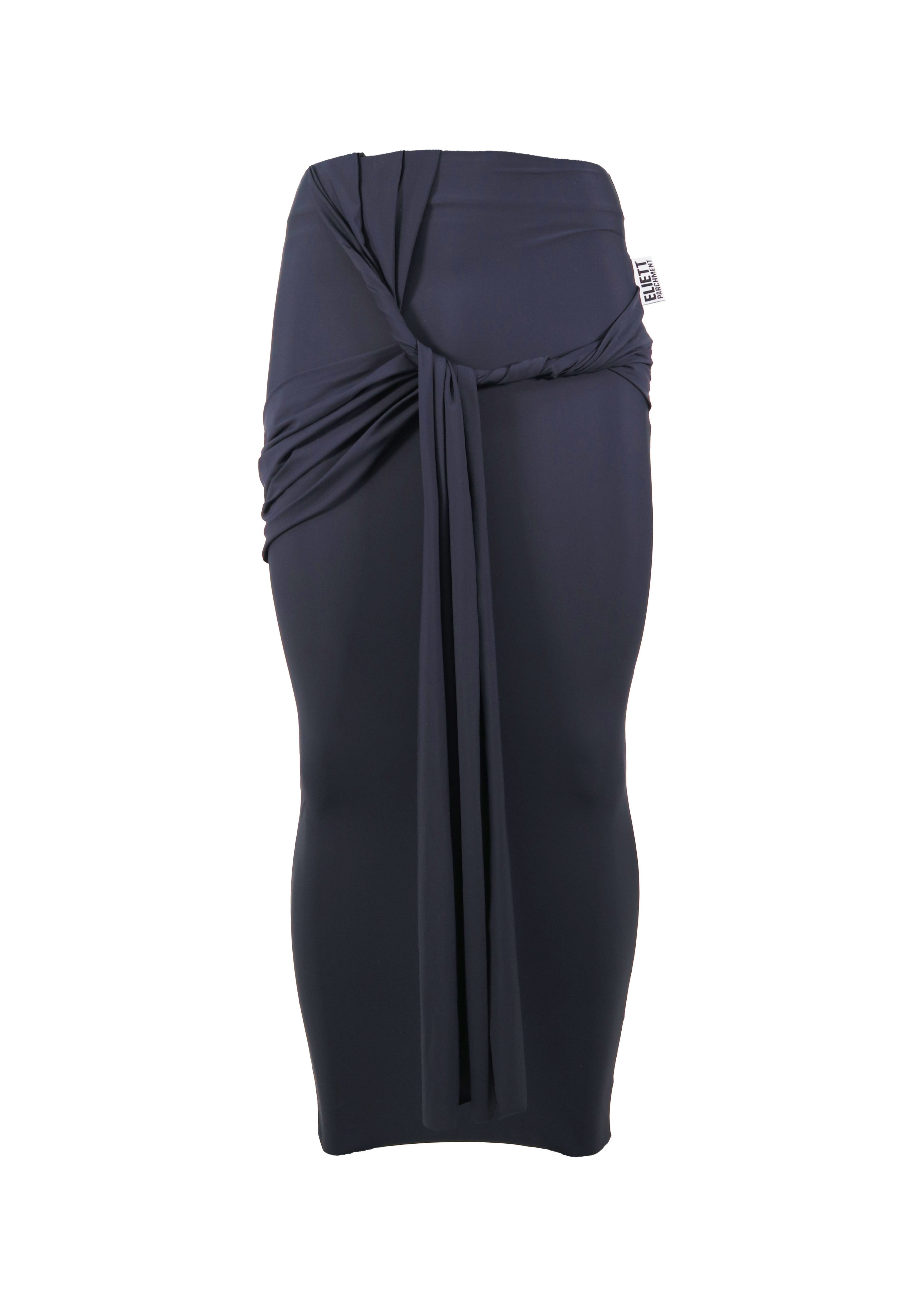 Drape Maxi in Deep Navy