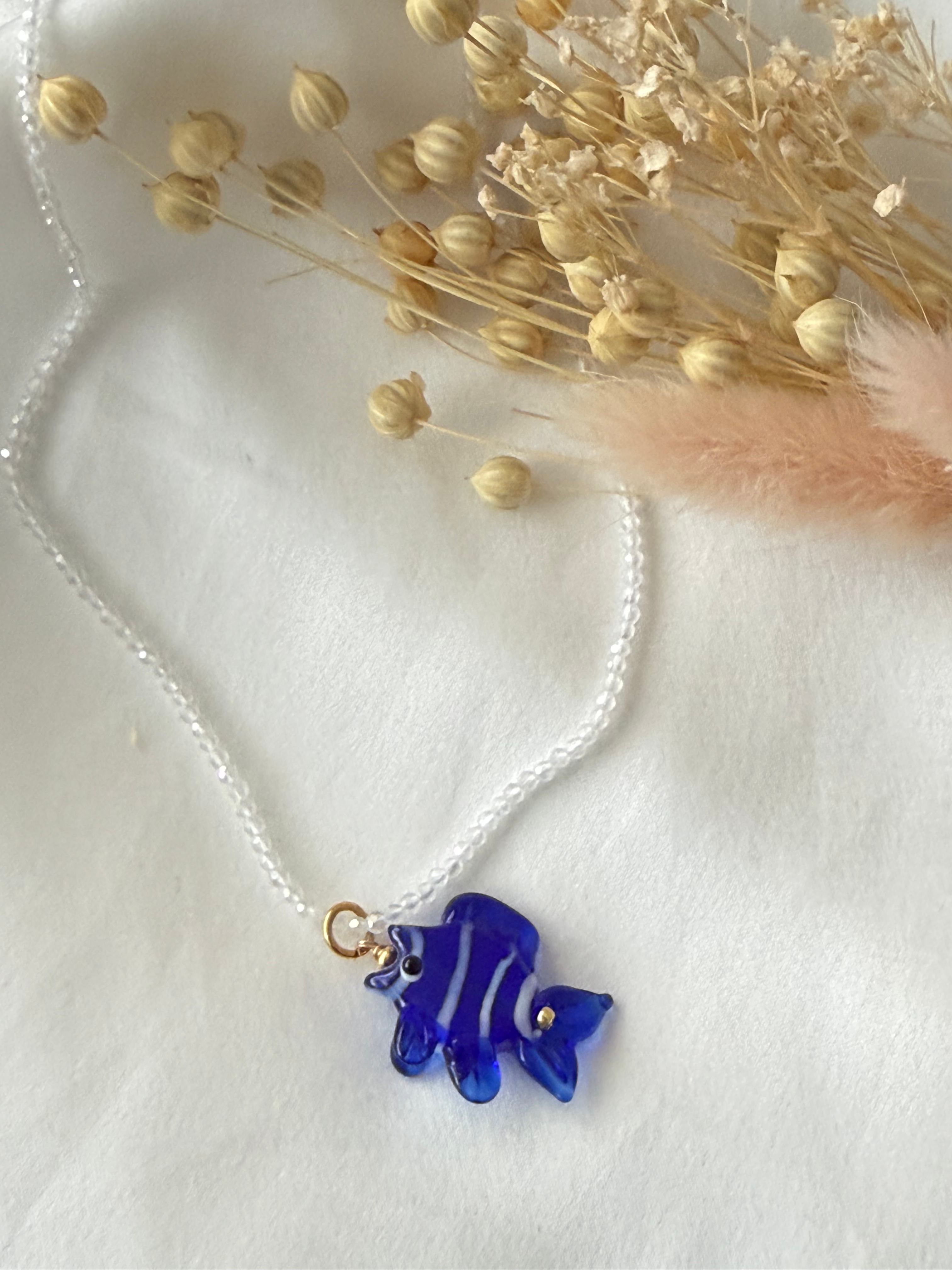 Blue Fish Κολιέ 