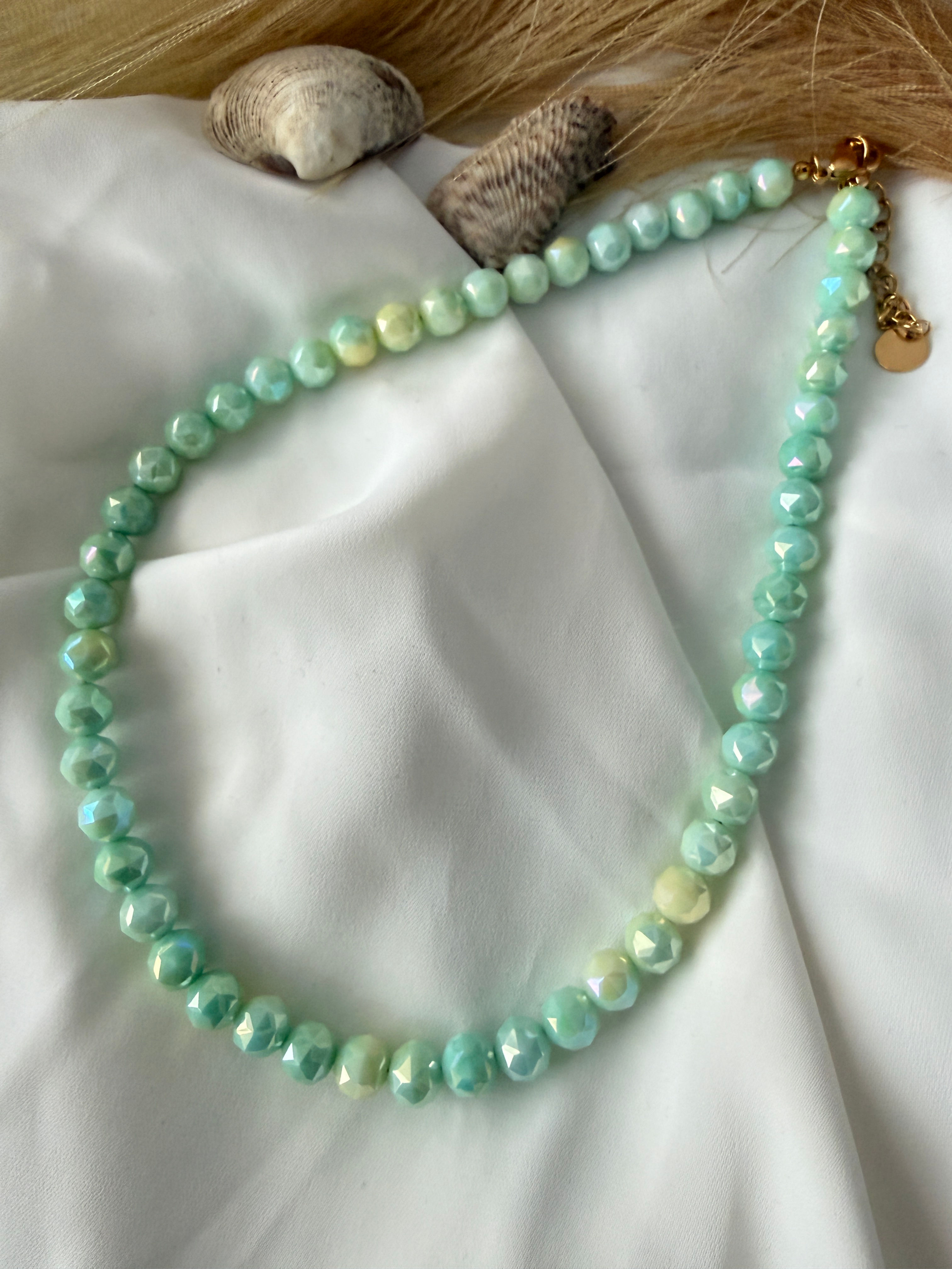 Pistachio Mermaid Κολιέ 