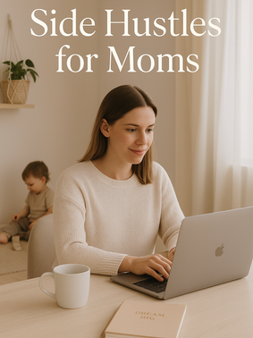 💼 10 Side Hustles for Moms That Actually Make Money from Home