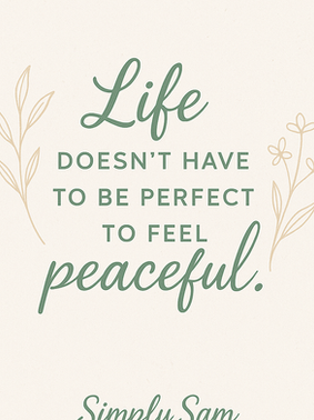 Intentional Living/Motivation