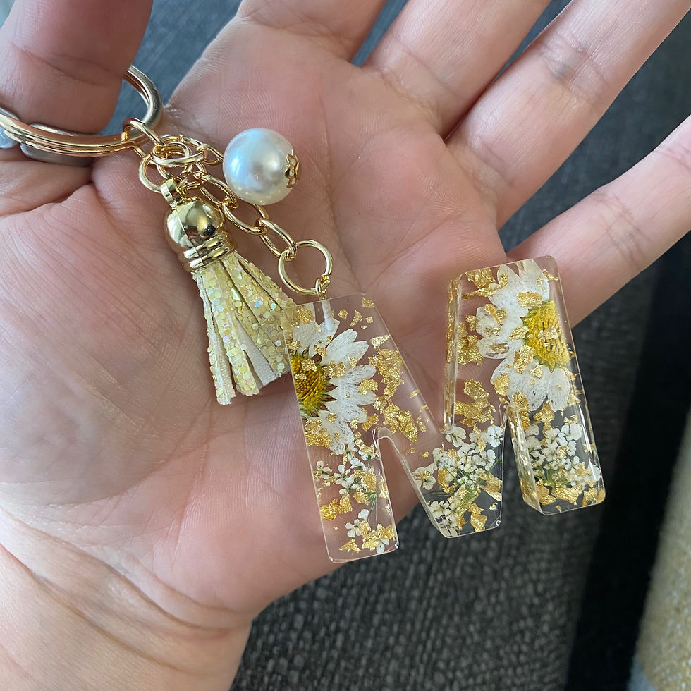 Thumbnail: ‘M’ Keyrings
