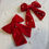 Thumbnail: ‘Cindy Lou’ Red Velvet Bow