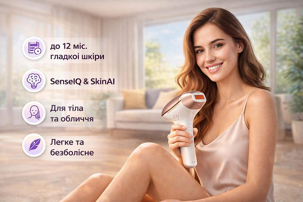 Гладка шкіра, яка закохує — без болю та переплат