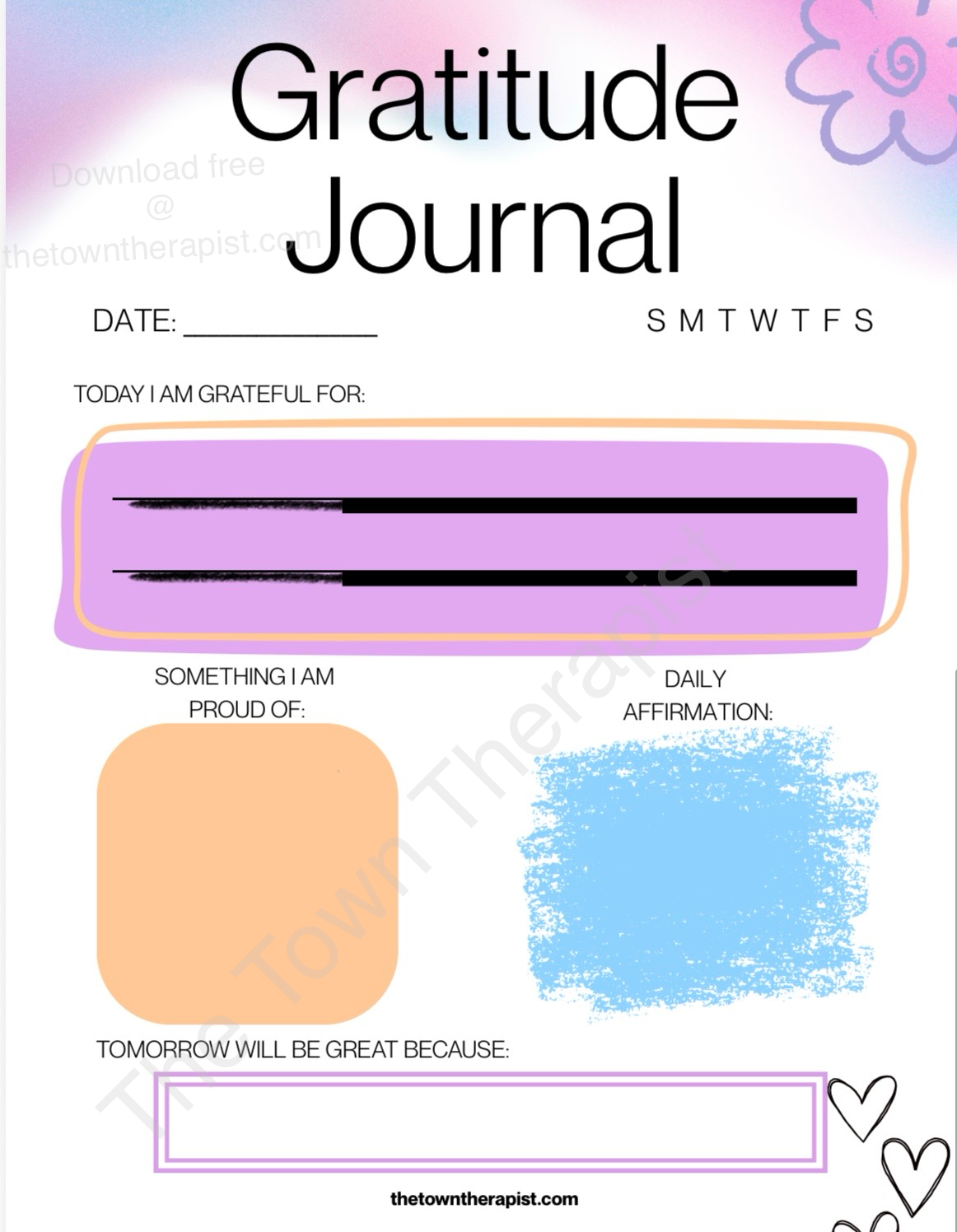 Worksheet Packet for Teens