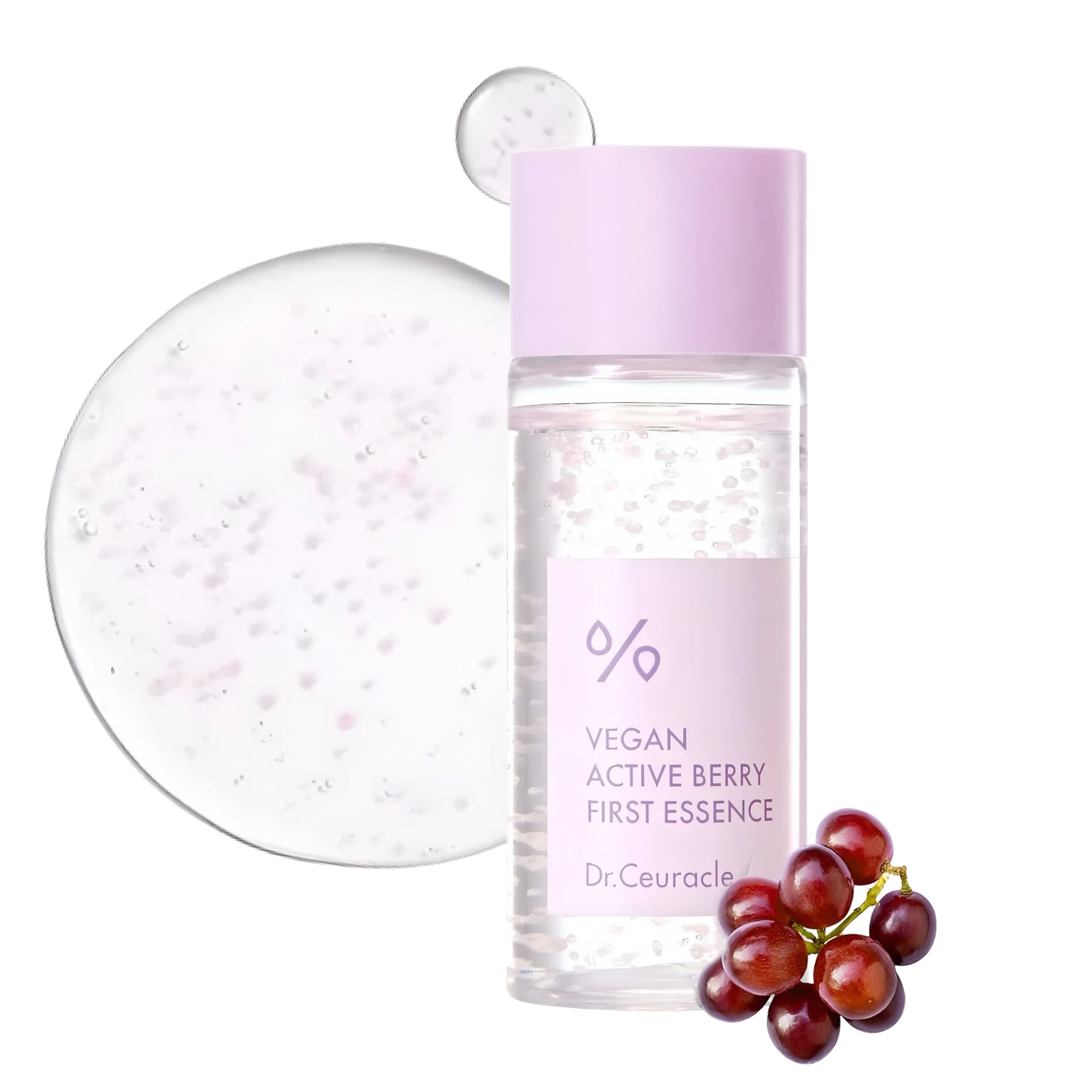 Dr. Ceuracle Vegan Active Berry First Essence Mini - Esencia Facial Coreana Tamaño Viaje