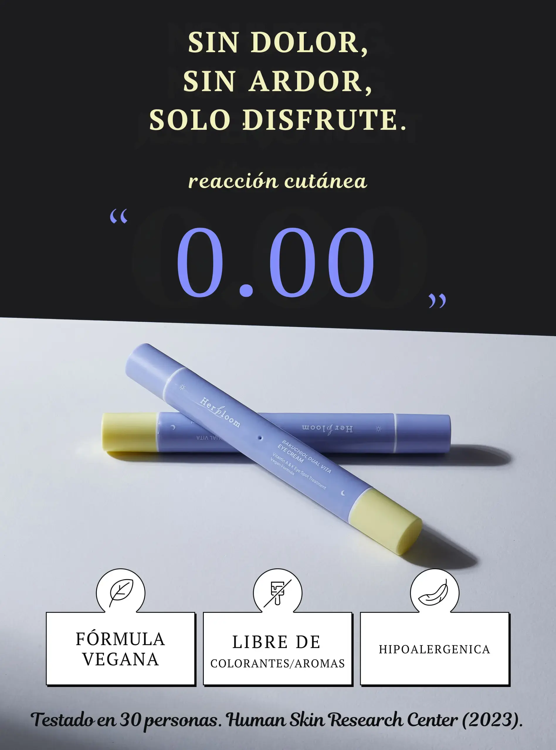 Herbloom Bakuchiol Dual Vita Eye Cream