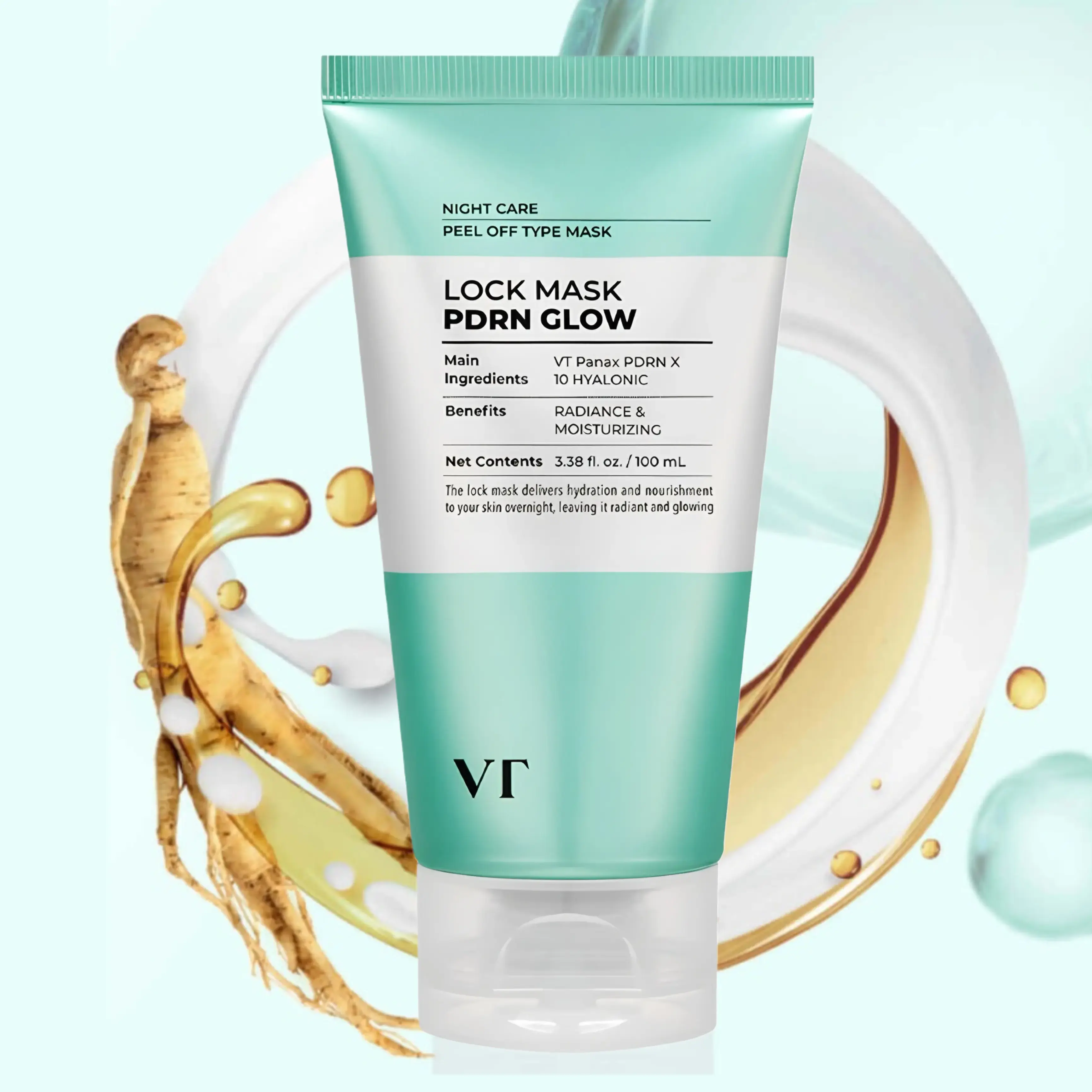 Sleeping mask PDRN — VT PDRN Glow Lock Mask