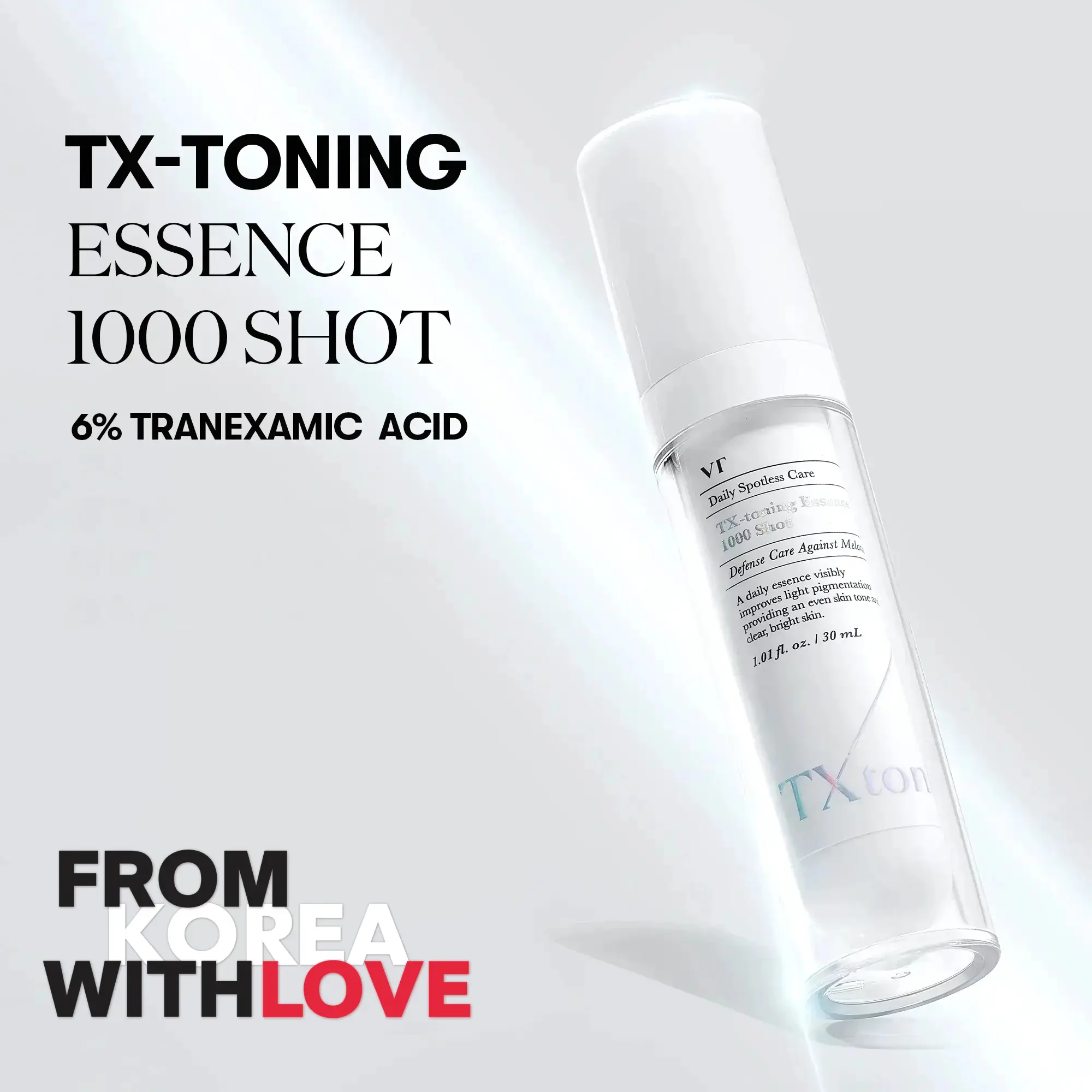 Tónico esencia despigmentante coreana VT Tx-toning Essence 1000 Shot