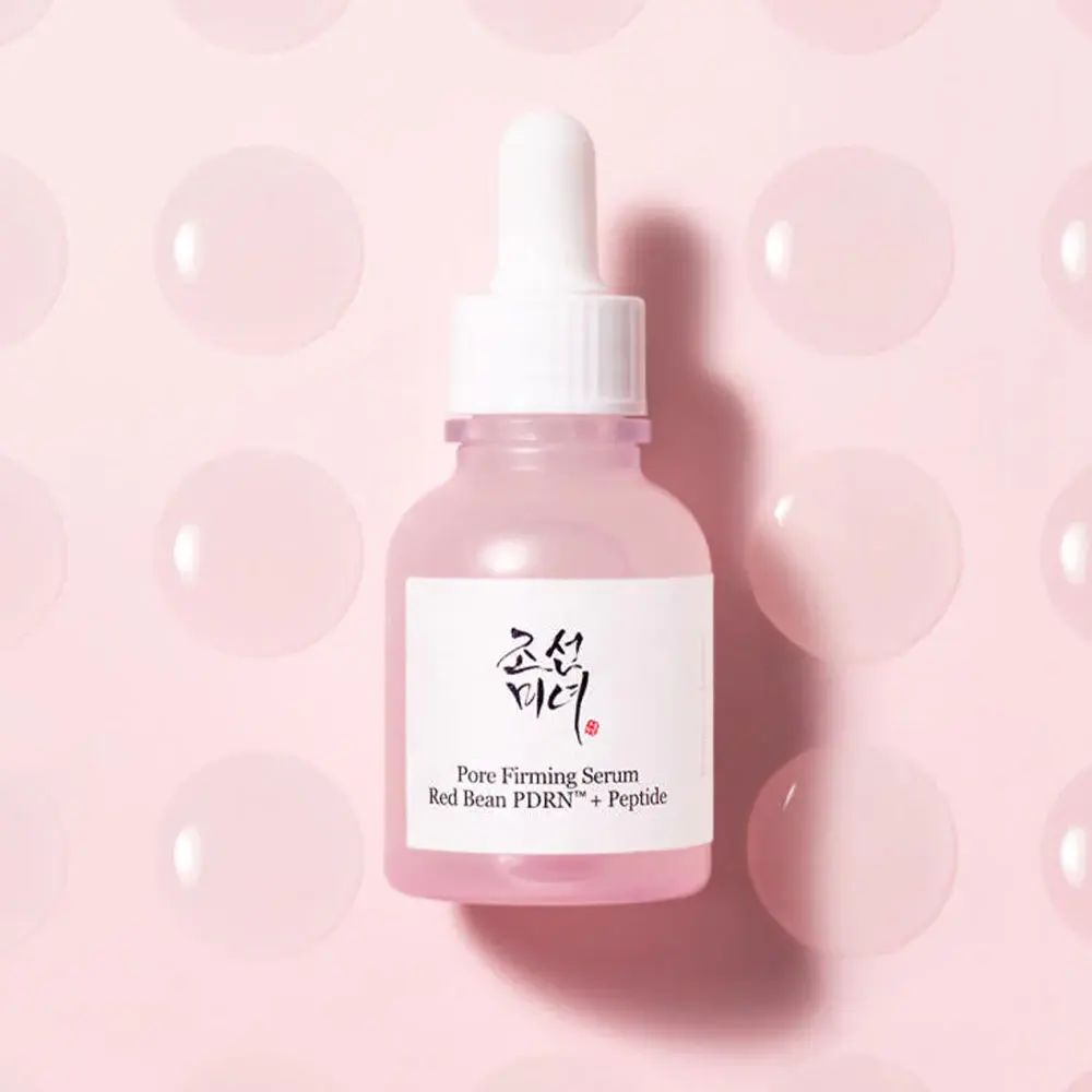 Beauty of Joseon Red Bean PDRN + Peptide Pore Firming Serum con acabado fresco y textura ligera