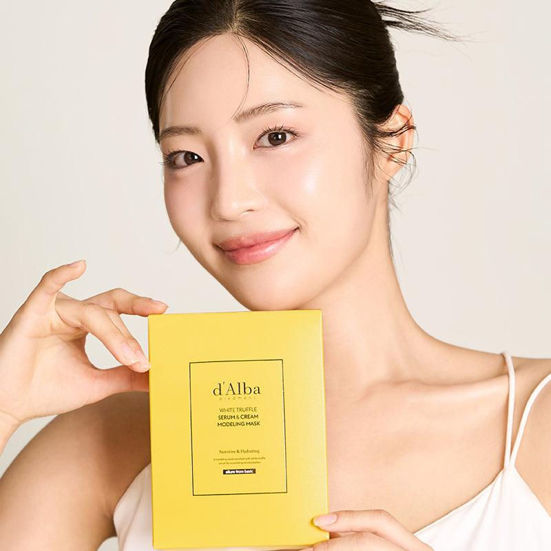 d'Alba Piedmont White Truffle Serum & Cream Modeling Mask — 4ea