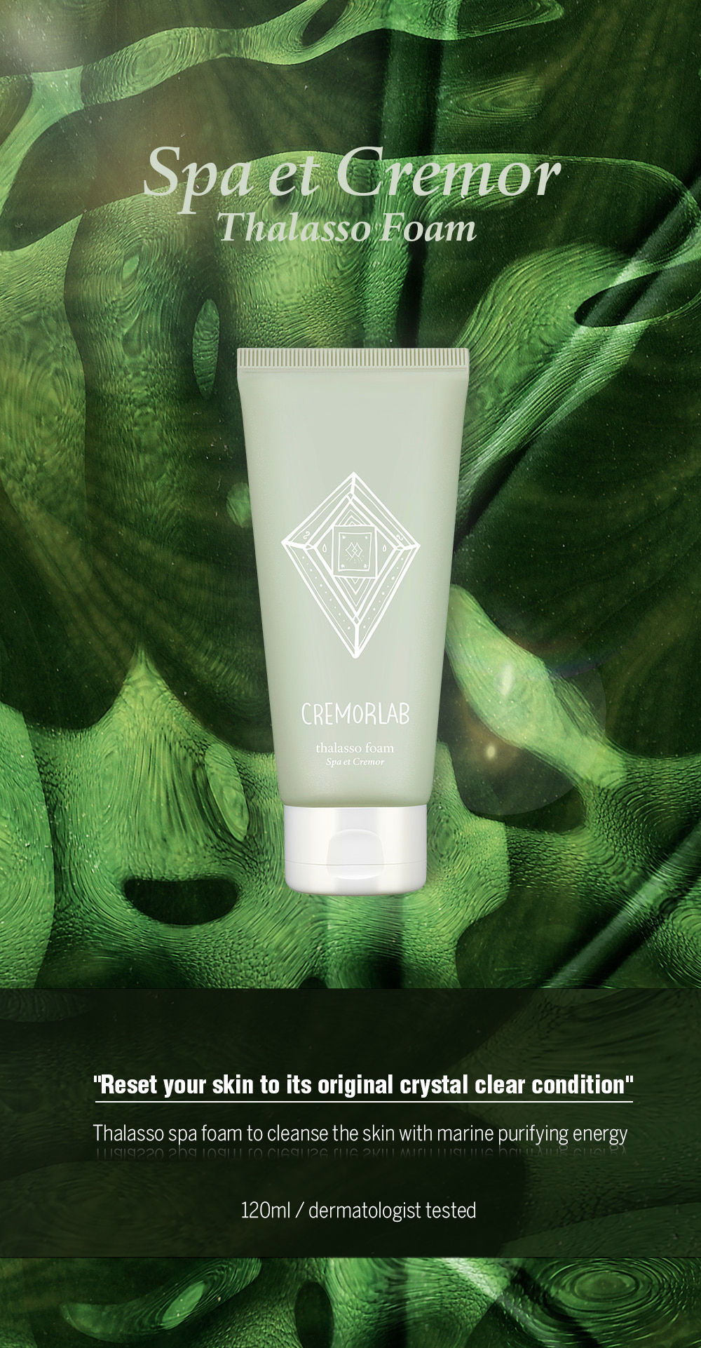 Cremorlab Spa et Cremor Thalasso Foam 120 ml