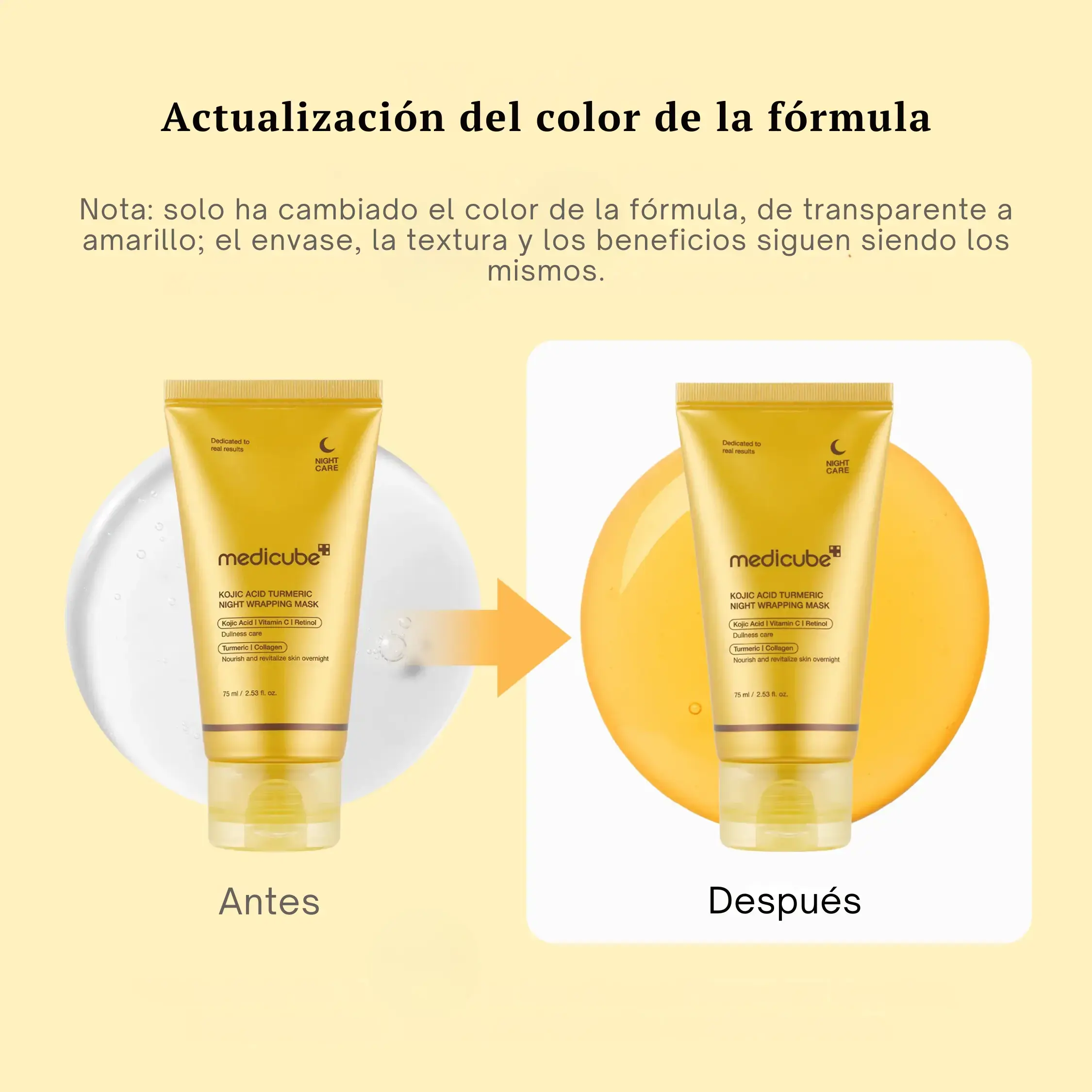 Medicube Kojic Acid Turmeric Overnight Wrapping Mask