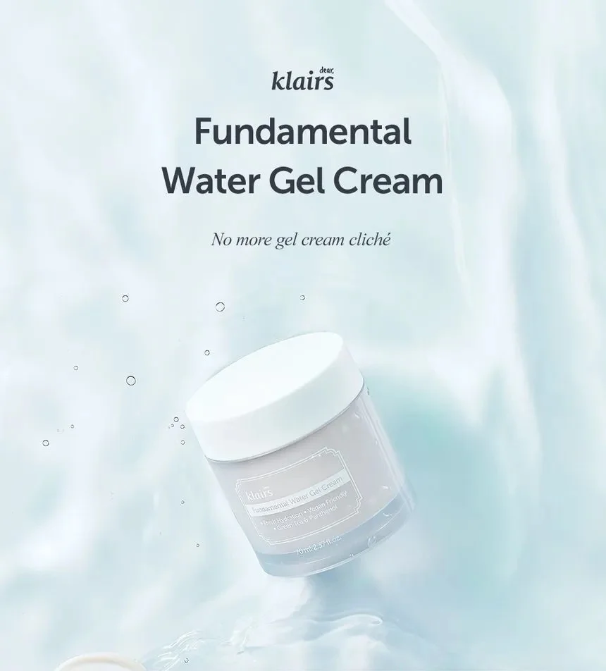Klairs Fundamental Water Gel Cream 70 ml