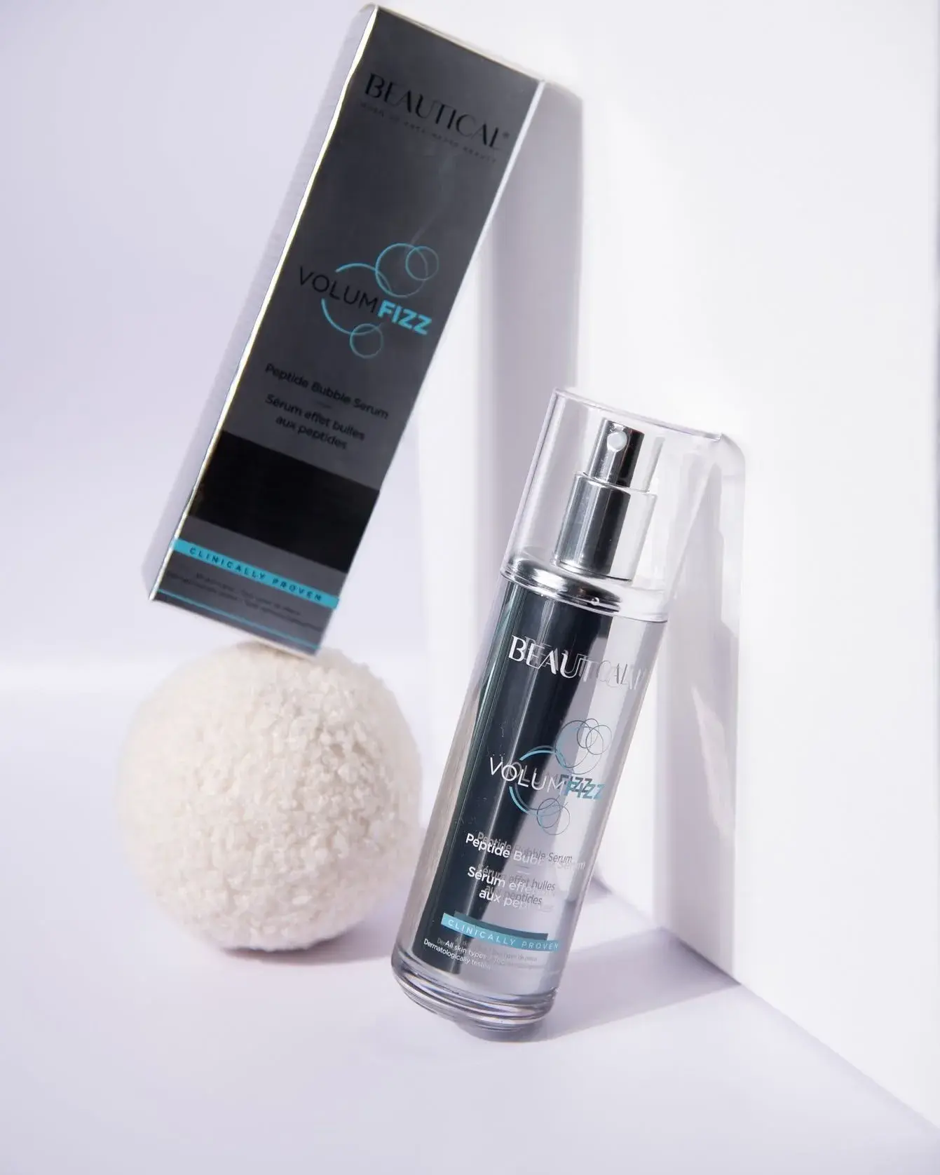 Serum Ovalo Facial — Beautical Volumfizz Peptide Bubble Serum