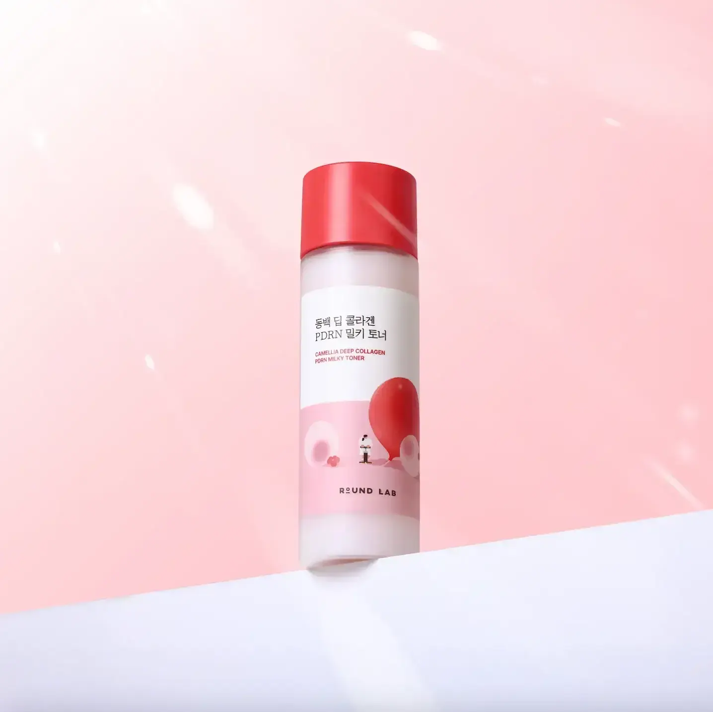 Round Lab Camellia Deep Collagen Milky PDRN Toner, tónico milky con PDRN y colágeno para hidratar y mejorar la elasticidad