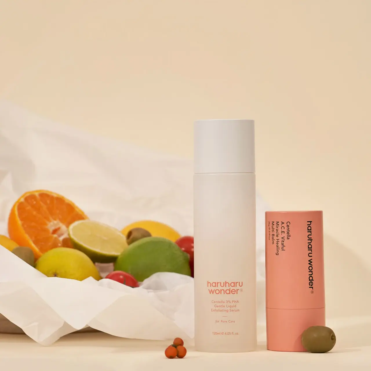 HaruHaru WONDER Centella 3% PHA Gentle Liquid Exfoliating Serum 120 ml