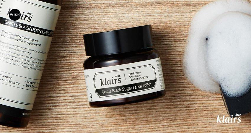 Klairs Gentle Black Sugar Facial Polish