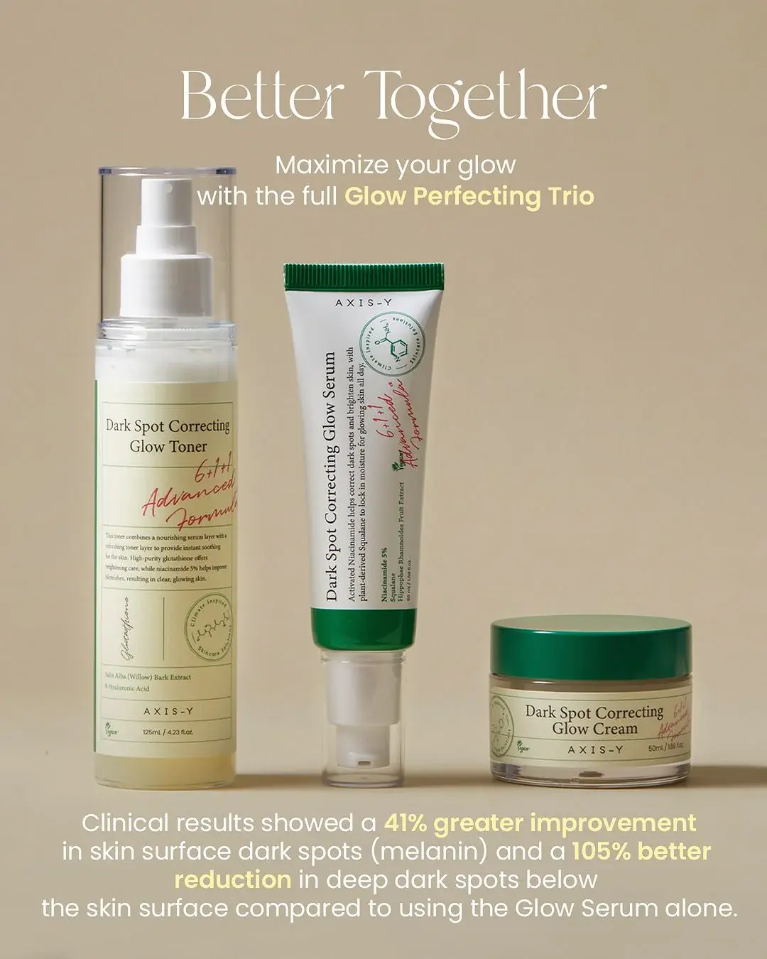 AXIS-Y Dark Glow Correcting Cream 50 ml - Crema para Manchas Oscuras