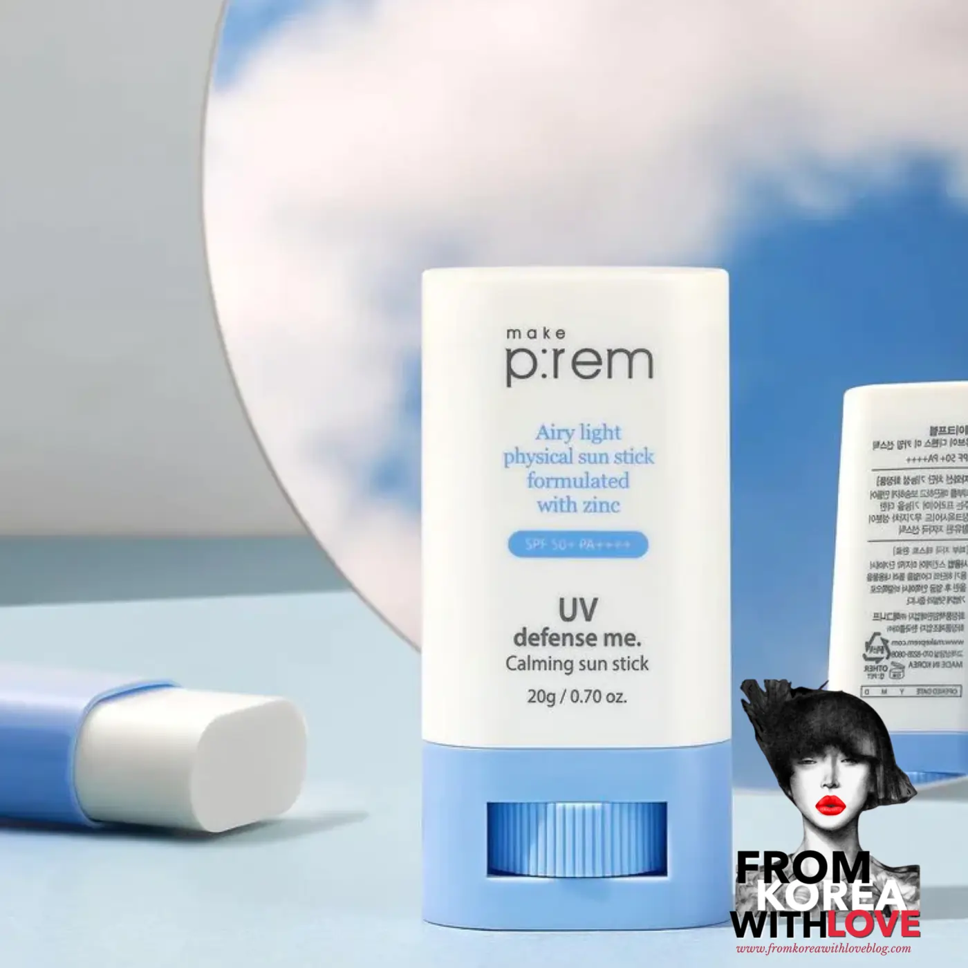 Make P:REM UV Defense Me Calming Sun Stick SPF50+ PA++++