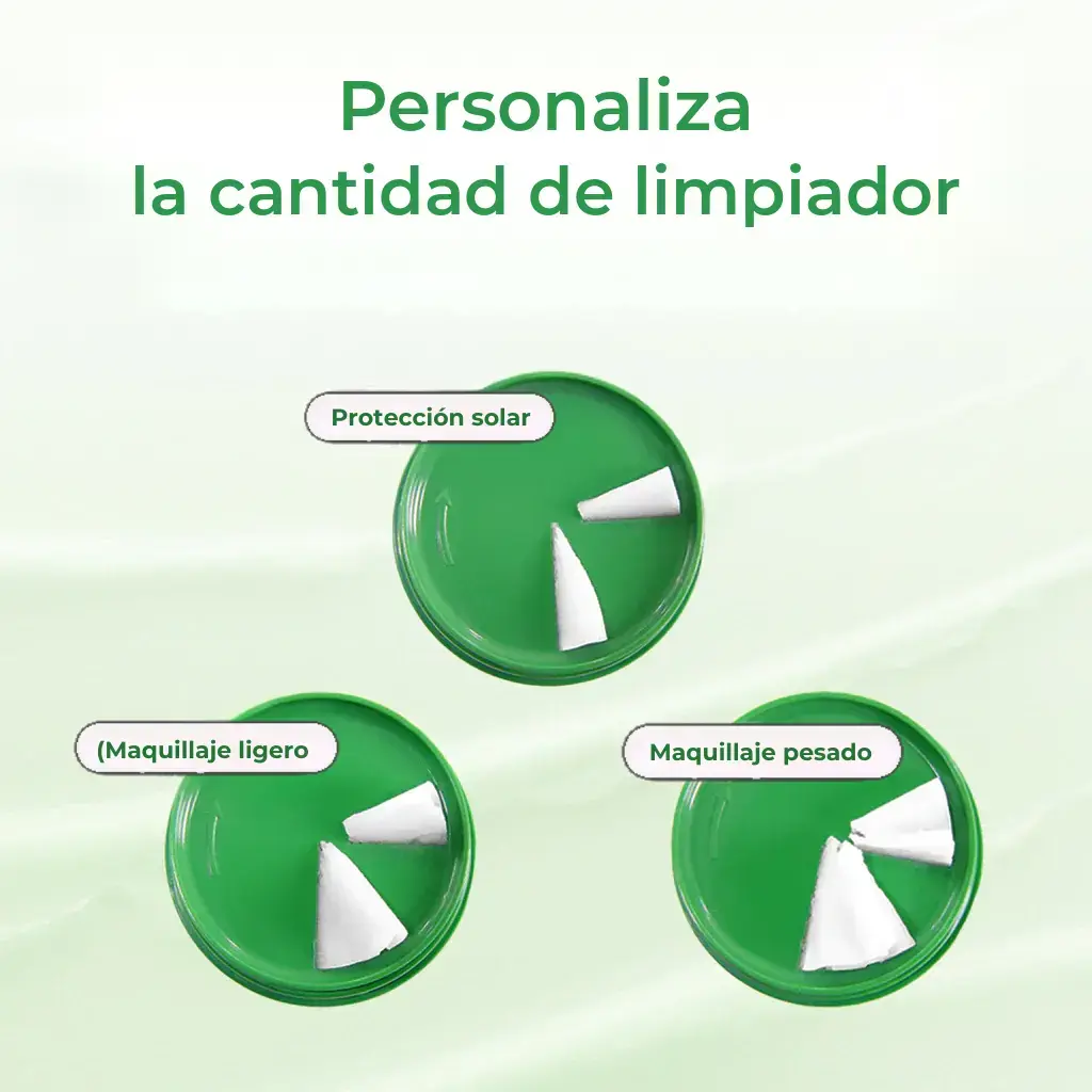 Guía de cantidad de uso de Dr.Althea Pure Grinding Cleansing Balm según SPF o maquillaje