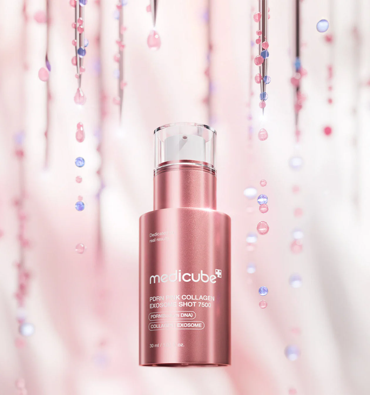 Sérum con Exosomas PDRN – Medicube PDRN Pink Collagen Exosome Shot