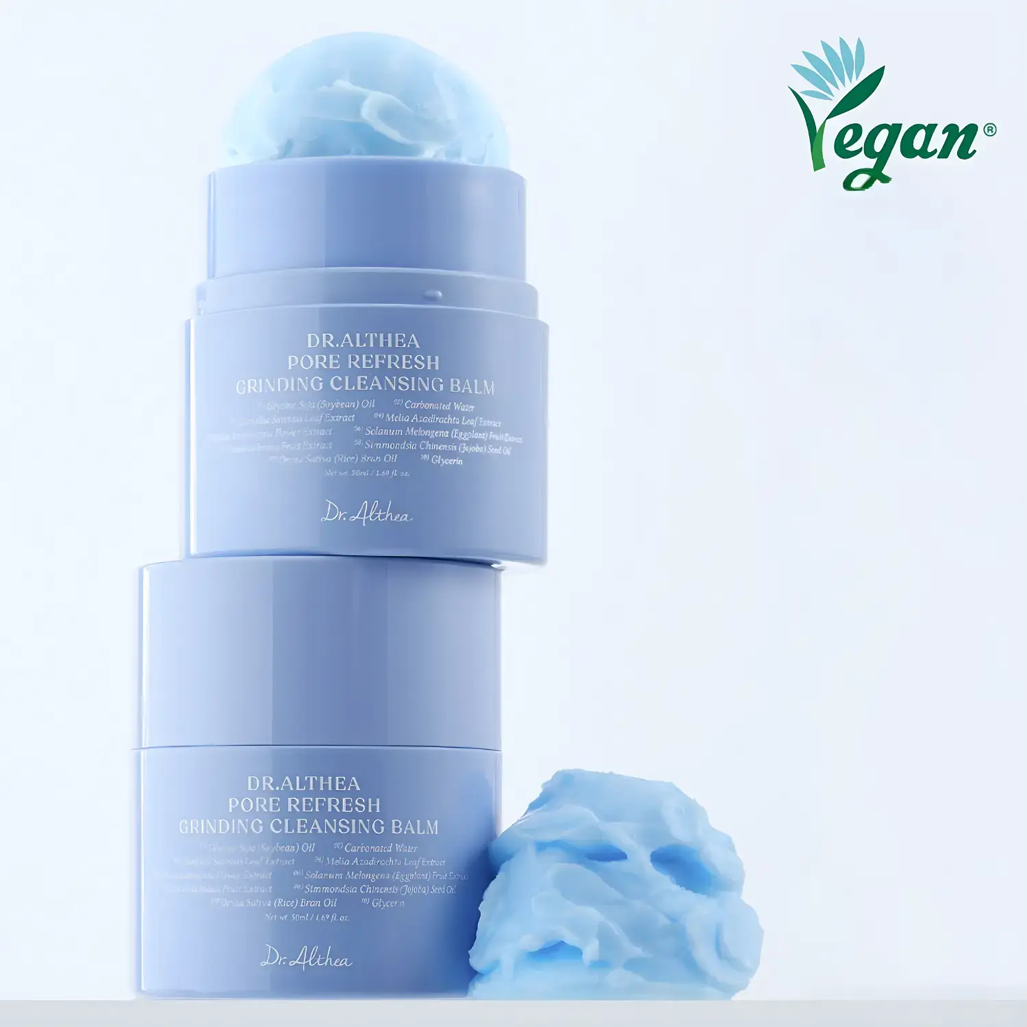 Dr Althea Pore Refresh Grinding Cleansing Balm fórmula vegana cleansing balm coreano