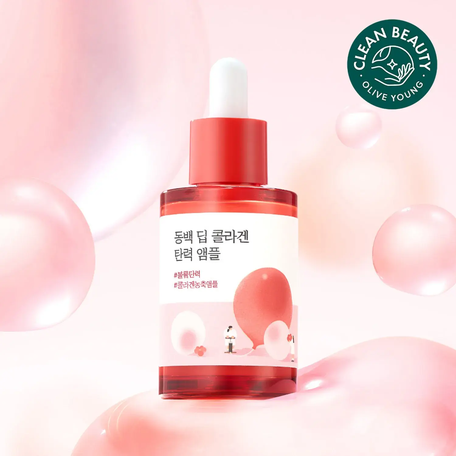 Round Lab Camellia Deep Collagen Firming Ampoule
