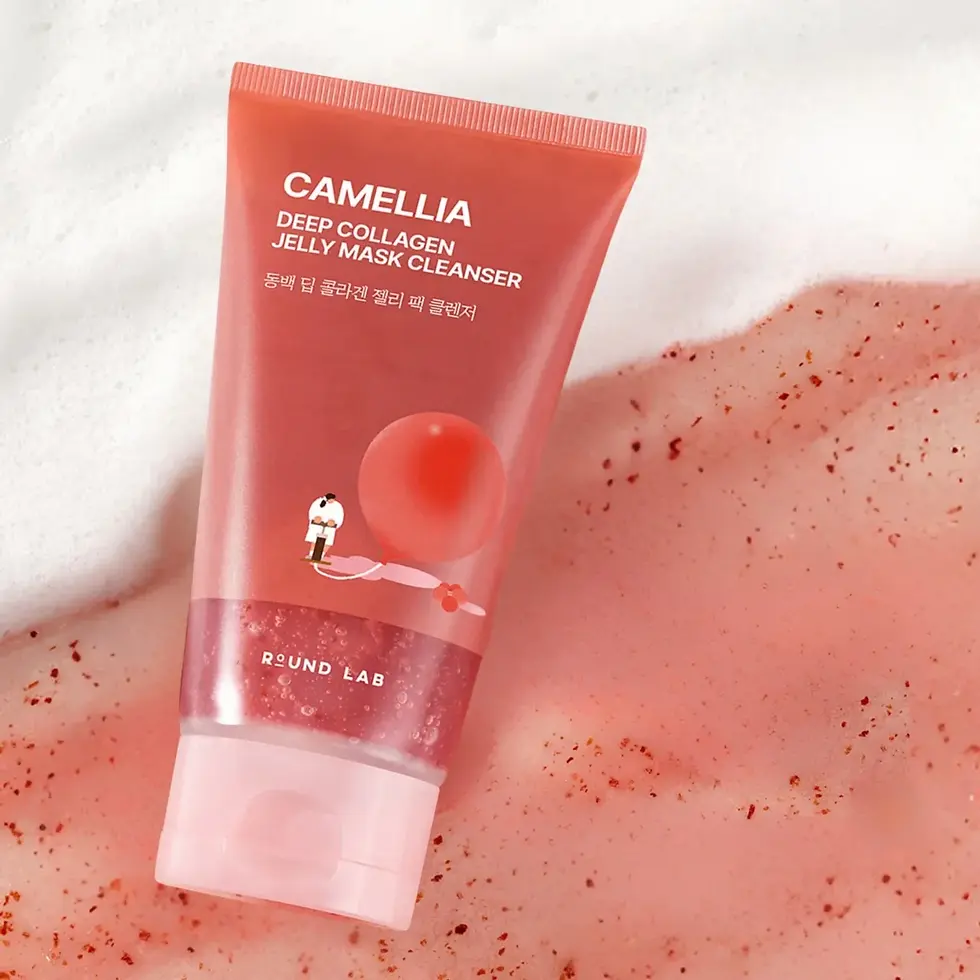 Round Lab Camellia Deep Collagen Jelly Mask Cleanser
