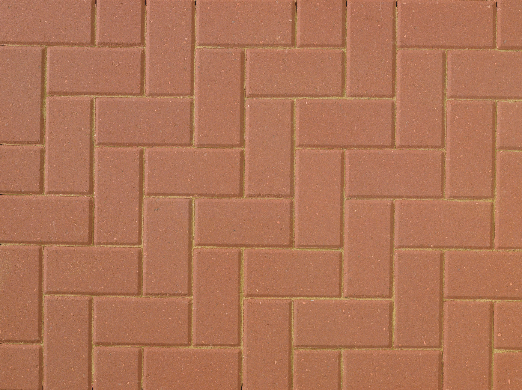 Brett Omega Driveway Block Paving 200 x 100 x 60mm Red