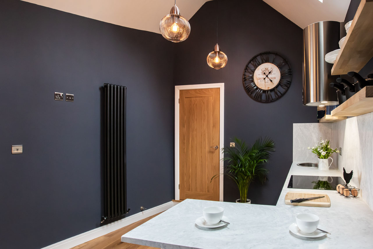 Sycamore Laundry, Leicestershire Projects Kuche & Bagno