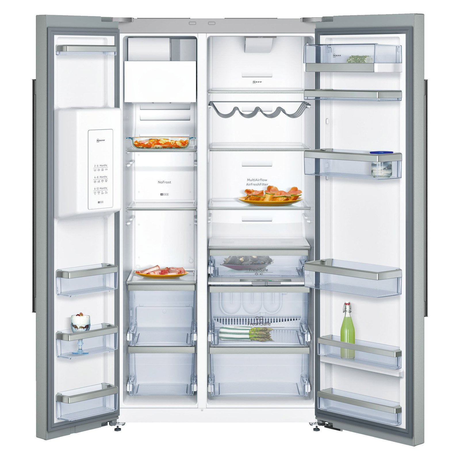 neff stainless steel fridge freezer