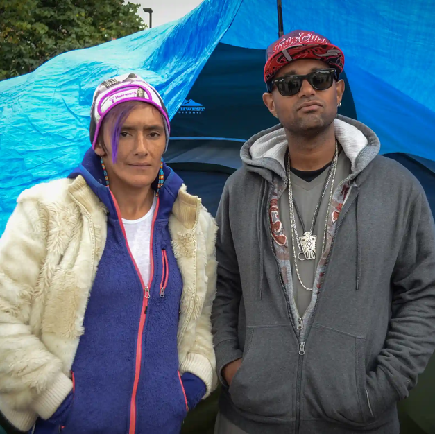 City camp, site of Native homelessness, heroin and hope