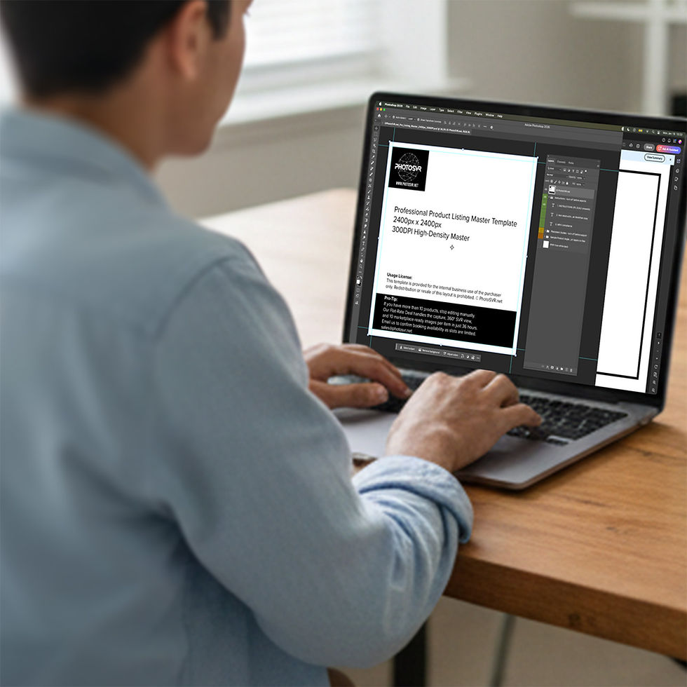 Thumbnail: Photoshop - Marketplace Image Template