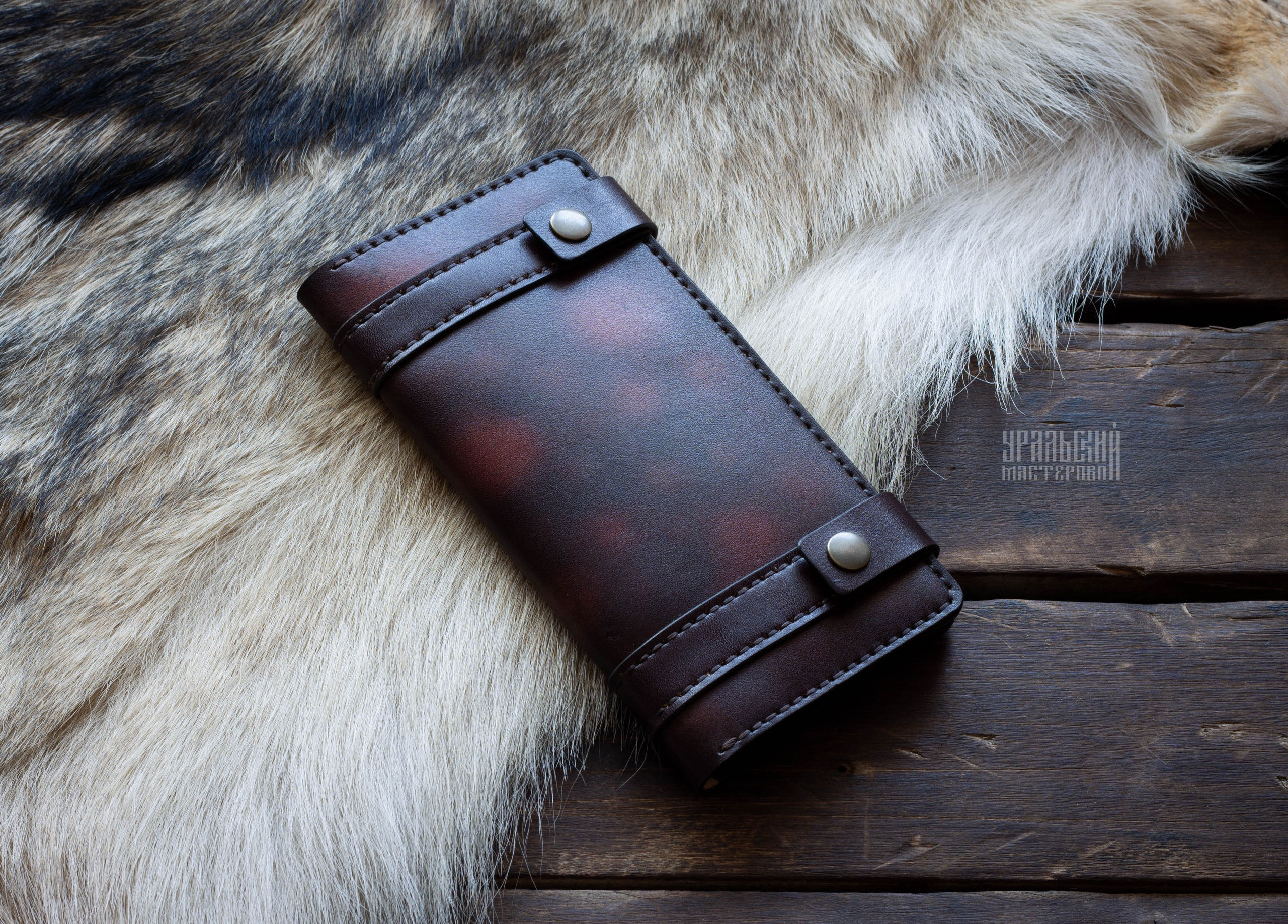 Кошелек ручной работы  "Бурбон"
