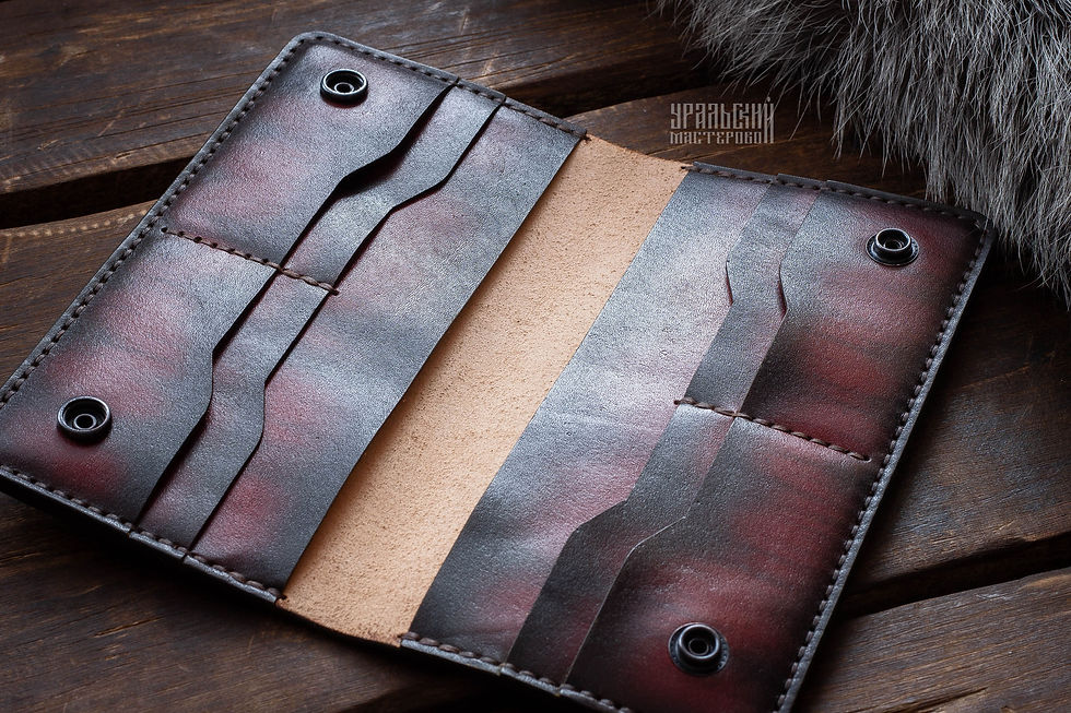 Миниатюра: Лонгер из кожи "Ворон прорицатель"