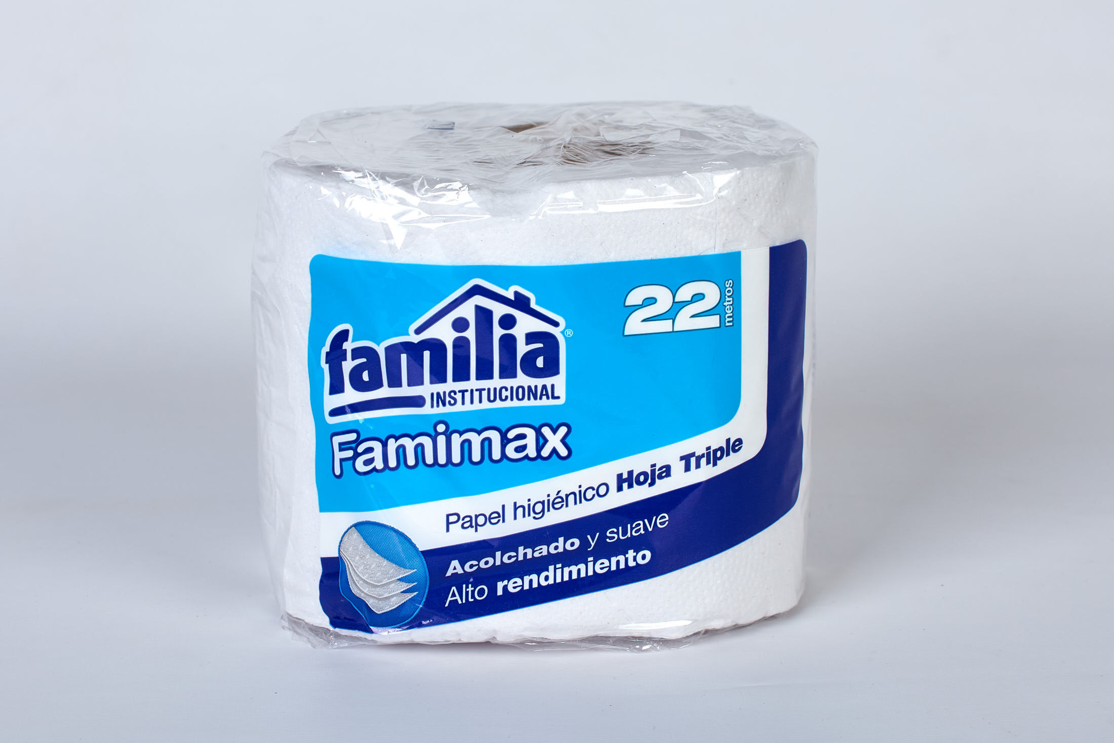 PAPEL HIGIENICO X22M FAMILIA BLANCO