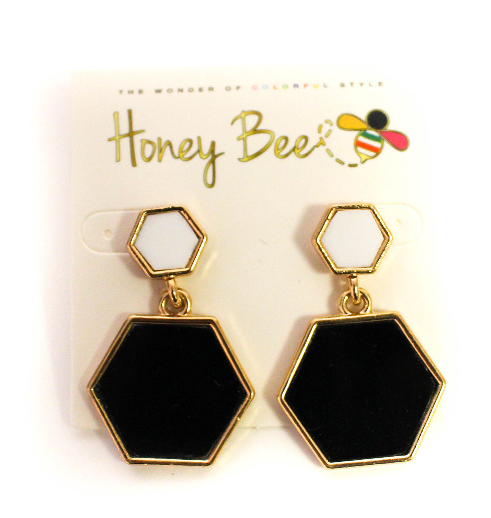 HONEY COMB EARRING
