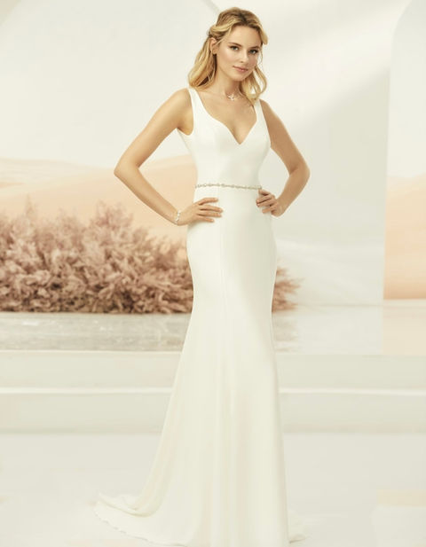 Outlet Brautkleid InWeiß