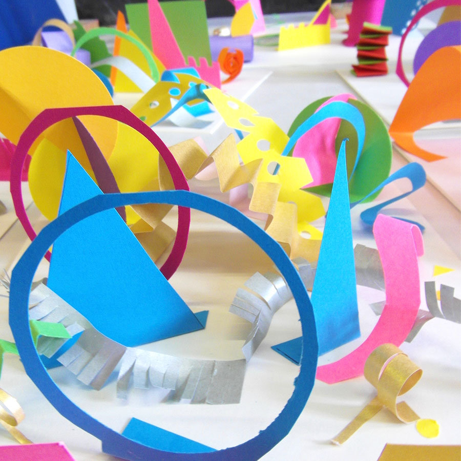 3D Paper Construction